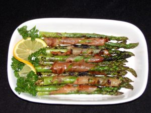 Mama Hogg's Prosciutto Wrapped Asparagus